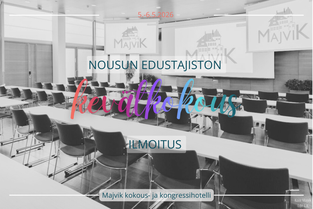 Ilmoitus edustajiston kevätkokouksesta